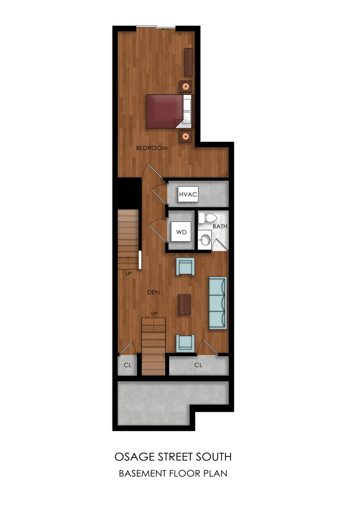 Osage South elevation rendering