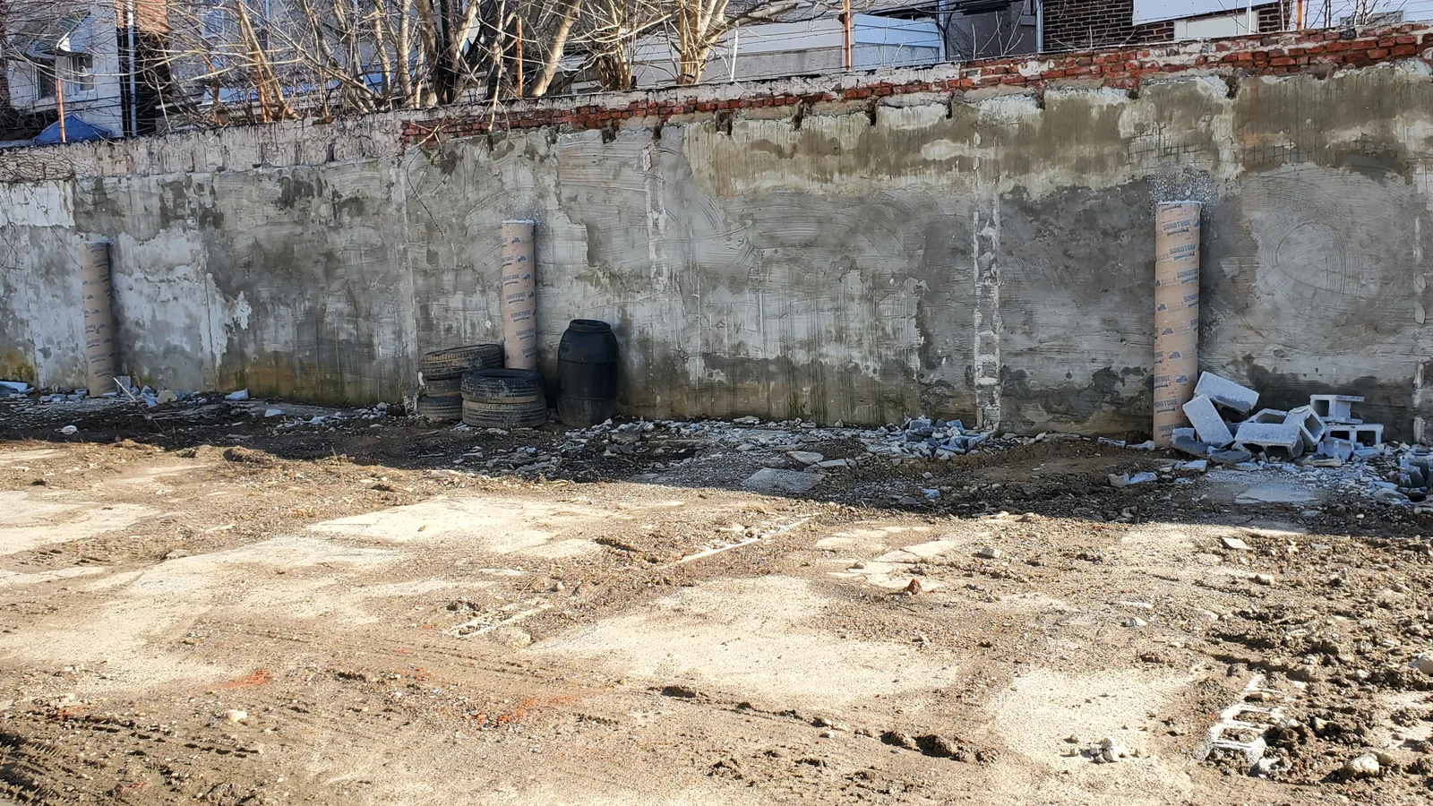 2030 Cemetery Ave during renovation, photo 3